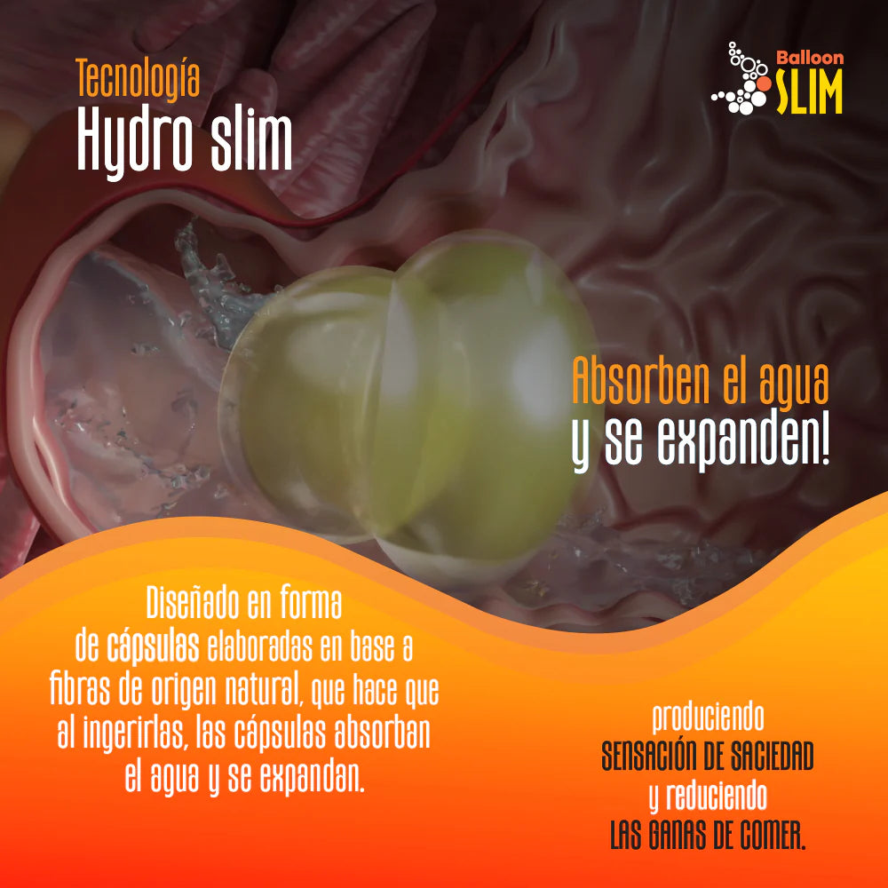 Pierde peso sin riesgos ni cirugías con Balloon SLIM™.