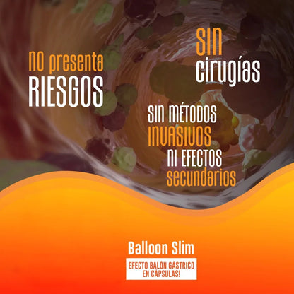 Pierde peso sin riesgos ni cirugías con Balloon SLIM™.